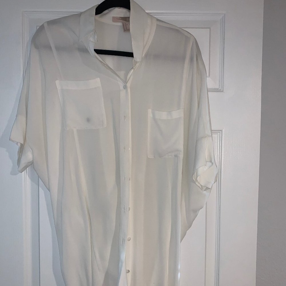 Long White Tunic